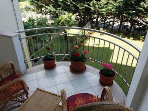 Balkón nebo terasa v ubytování Apartment Lučić