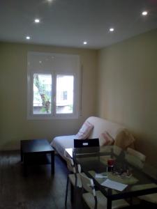 Et opholdsområde på Castel Apartments