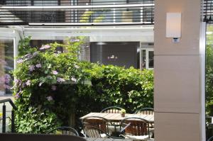 Сад в Hotel Atlanta Knokke