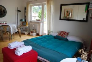 Ένα ή περισσότερα κρεβάτια σε δωμάτιο στο A Casa di Lola