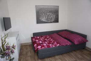 Postel nebo postele na pokoji v ubytování Apartmán Relax Nová Pec Lipno