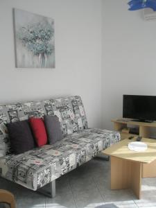 Televízia a/alebo spoločenská miestnosť v ubytovaní Apartments Baric