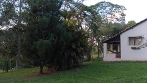 Um jardim em Chalé na Montanha