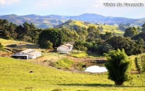 Paisagem natural perto do hotel-fazenda rural