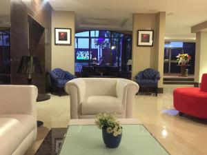 Khu vực sảnh/lễ tân tại Casablu Hotel