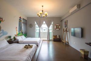 Postel nebo postele na pokoji v ubytování Vicking Guesthouse