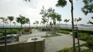 Κήπος έξω από το Tranquil Studio @ Trefoil Setia Alam