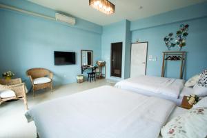 Postelja oz. postelje v sobi nastanitve Vicking Guesthouse