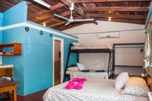 Voodi või voodid majutusasutuse Hotel Brasilito toas