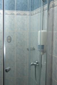 Kúpeľňa v ubytovaní Pető Apartman