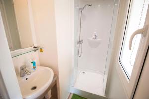 Kúpeľňa v ubytovaní Mobile Home