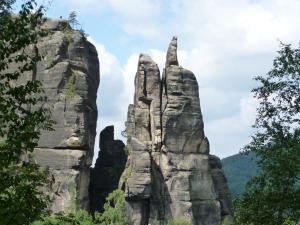 Paesaggio naturale nelle vicinanze del bed & breakfast