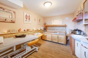 Kuhinja oz. manjša kuhinja v nastanitvi Wellness Apartmány Andrea