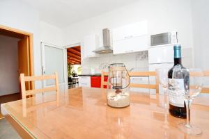 Kuchyň nebo kuchyňský kout v ubytování Apartments Katarina