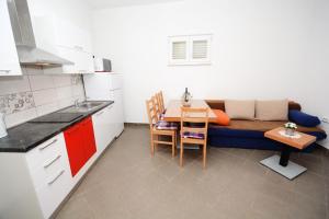 Kuchyň nebo kuchyňský kout v ubytování Apartments Katarina
