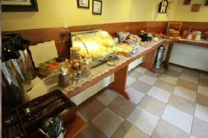 Comida in lodge ou em algum lugar perto