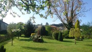 Zahrada ubytování Asturias Apartamentos Rurales Naveces