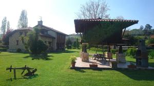Zahrada ubytování Asturias Apartamentos Rurales Naveces