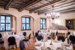 Restaurace v ubytování Romantik Hotel Deutsches Haus