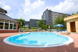 Bazén v ubytování Aparthotel am Rennsteig nebo v jeho okolí