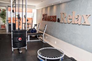 Fitness centrum a/nebo fitness zařízení v ubytování Hotel Village Premium Joao Pessoa