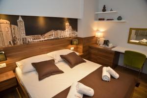 Postel nebo postele na pokoji v ubytování Guest house Crisogono