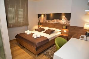 Postel nebo postele na pokoji v ubytování Guest house Crisogono