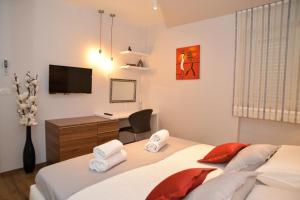 Postel nebo postele na pokoji v ubytování Guest house Crisogono