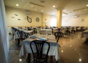 Restaurace v ubytování Hotel 21 Riccione