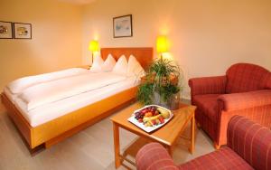 Hotel Garni am Seggauberg客房内的一张或多张床位