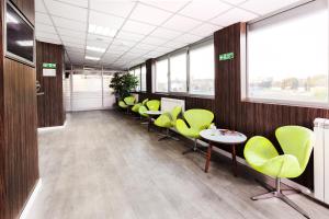 Posezení v ubytování Adresa Suites