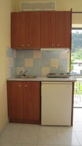 Køkken eller tekøkken på Studios Ermis