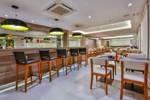 Restaurace v ubytování Sleep Inn Aeroporto de Guarulhos - São Paulo