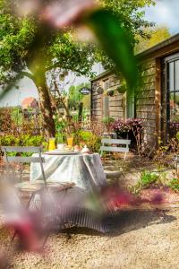 Zahrada ubytování B&B De Vossenbarm