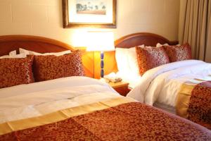 Ένα ή περισσότερα κρεβάτια σε δωμάτιο στο Arcadia Hotel