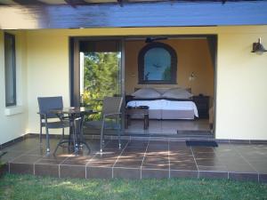 Zahrada ubytování Double Dutch B & B
