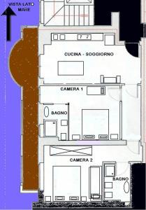 The floor plan of Beaurivage