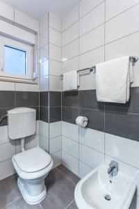 Koupelna v ubytování Villa Antonina
