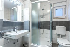 Koupelna v ubytování Villa Antonina