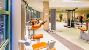 Fitness centrum a/nebo fitness zařízení v ubytování Michels Thalasso Hotel Nordseehaus
