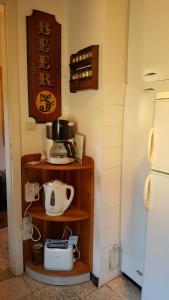 Coffee and tea making facilities at La Casetta nelle Dolomiti