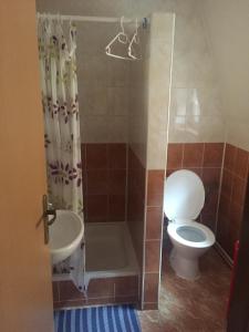 Koupelna v ubytování Apartmány Ingrid