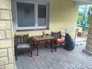 Patio nebo venkovní prostory v ubytování Apartmány Ingrid