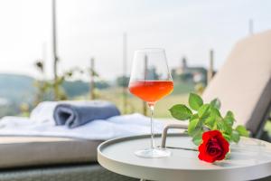 Nápoje v ubytování Wohnen im Wein