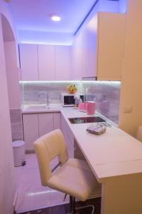 Kuchyň nebo kuchyňský kout v ubytování Studio Apartment Lena