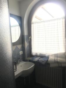 Koupelna v ubytování Agriturismo La Ferriera