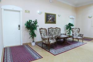Istumisnurk majutusasutuses Hotel Pavlov