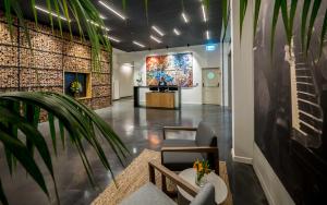 Posezení v ubytování La Cappella Business Boutique Hotel