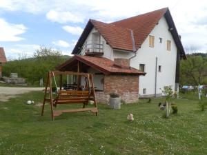 Zahrada ubytování Apartment Anna