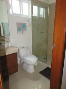 Ванна кімната в Apartamento en la playa en Mazatlán